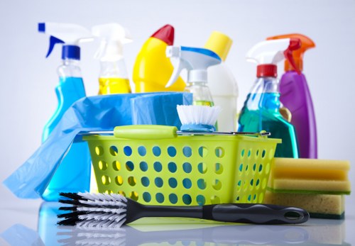 Carpet cleaning safety measures and equipment in use