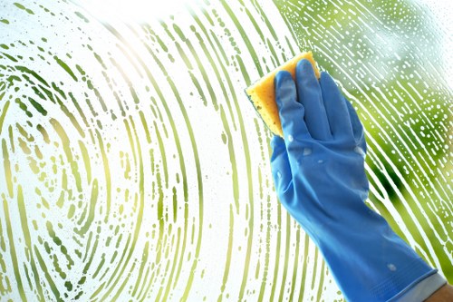 Professional office cleaning in SW7 reception area