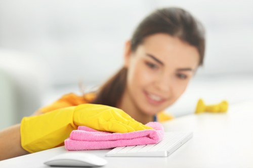 Detailed one off cleaning service in SW7 focusing on kitchen surfaces